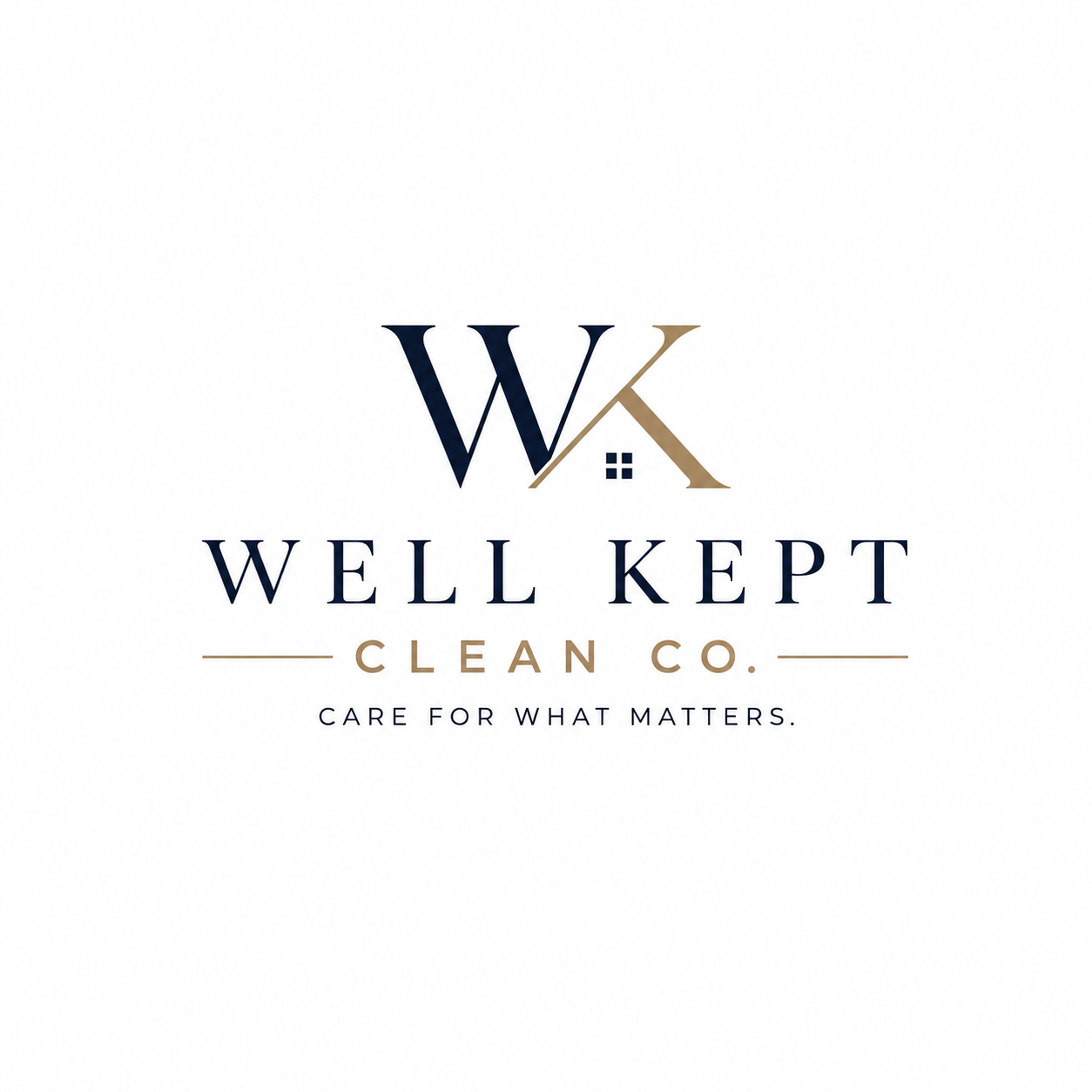 Well Kept Clean Co. — Care for what matters.